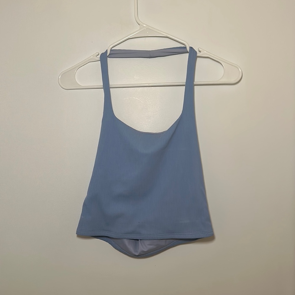 Blue Abercrombie & Fitch halter top